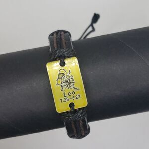 Leo Lion Zodiac bracelet